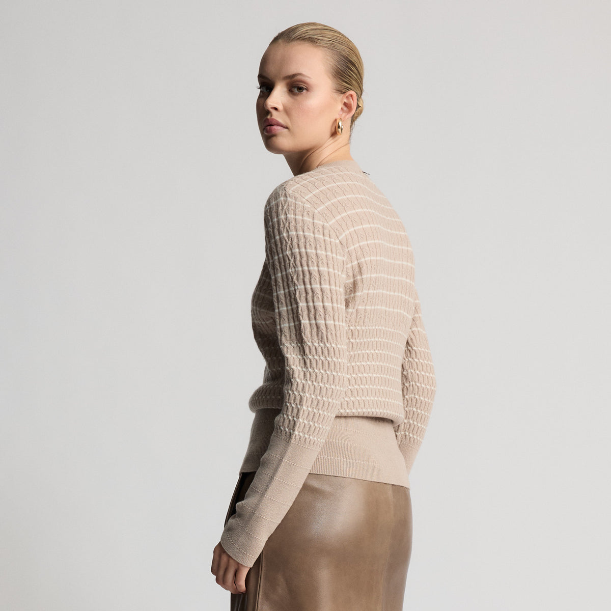 Portland Cable Knit | Cashew