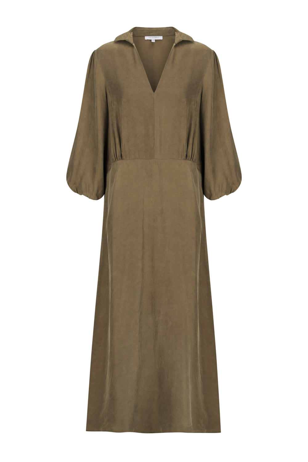 Toscana Empire Dress | Olive